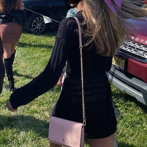 Peppermayo Knitted Black Dress